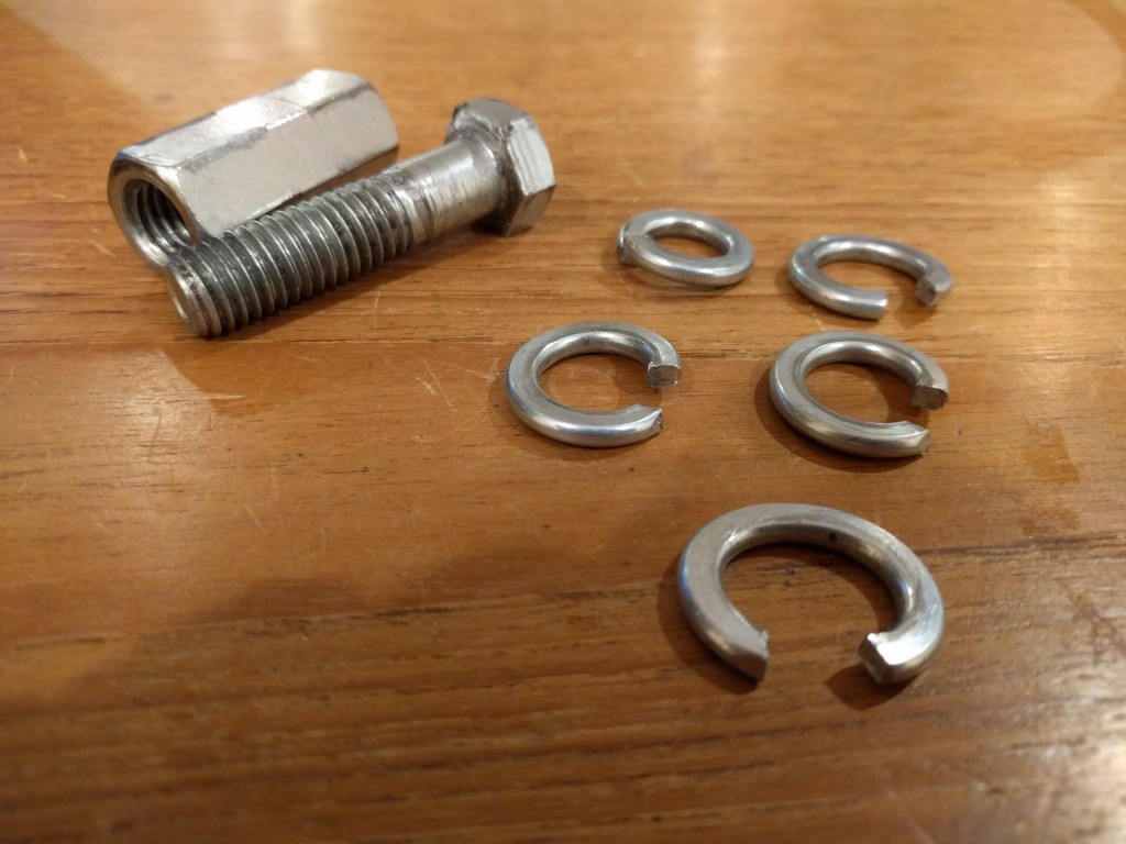 Problem with the lock washers