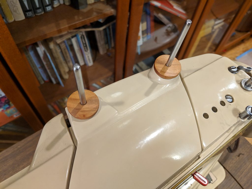 Steel spool pins for Singer 411G Arcady Genkin